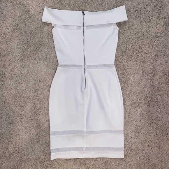 NWT white dress size 4 - Picture 5 of 8